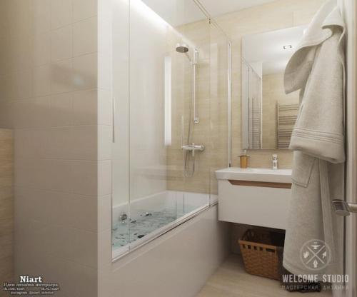 Двухкомнатная квартира в Москве Голубая Дымка. 06