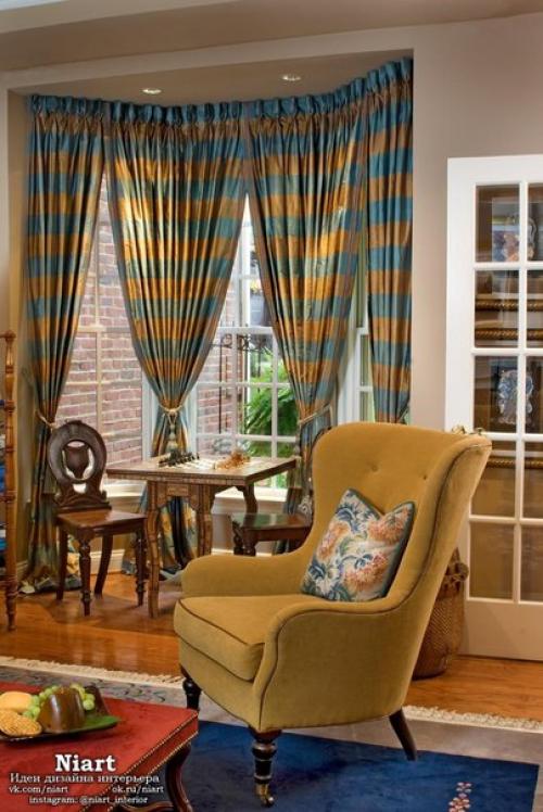 Оформление эркерного окна - идеи для разных помещений. 03 Оформление эркерного окна - идеи для разных помещений. 03