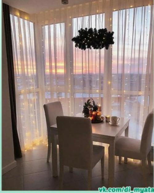 Интерьер кухни - гостиной. 04