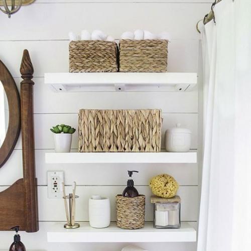 10 хитростей для хранения мелочей в ванной. 05