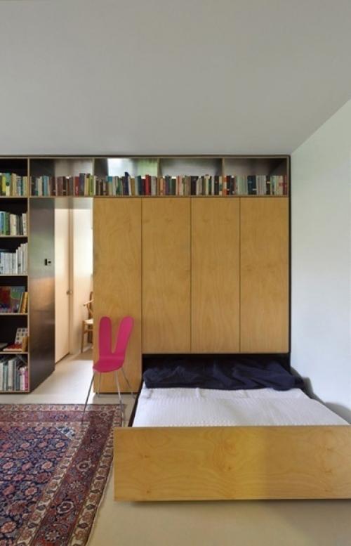 Очень функциональный проект квартиры 38 кв. 02