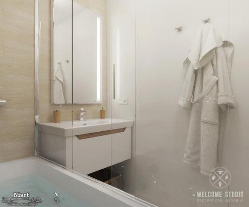 Двухкомнатная квартира в Москве Голубая Дымка. 07