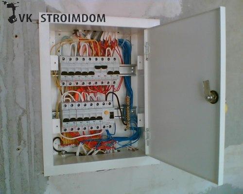 Замена электропроводки своими руками. 09