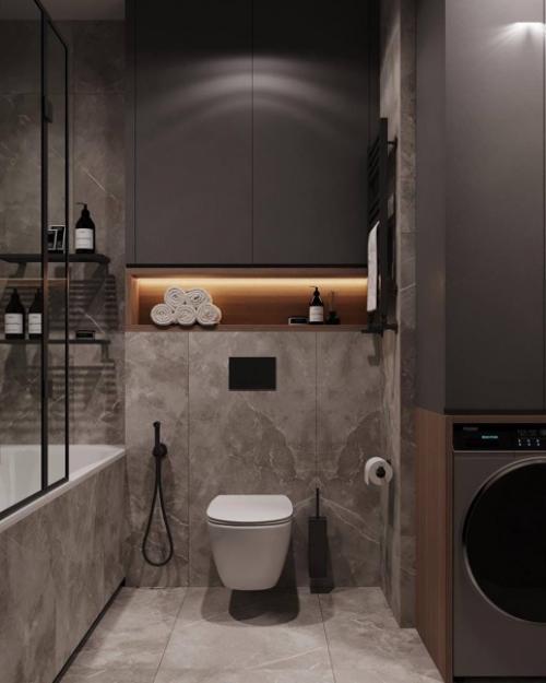 Стандартную ванную комнату площадью 3, 9 кв. 01