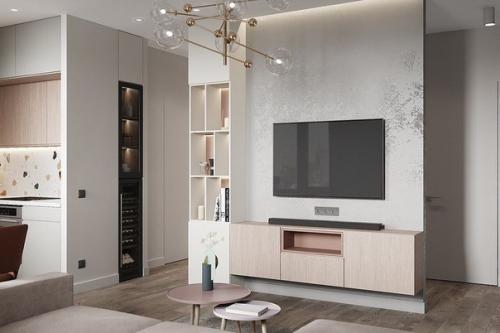 Какая невероятная и красивая квартира студия! 04