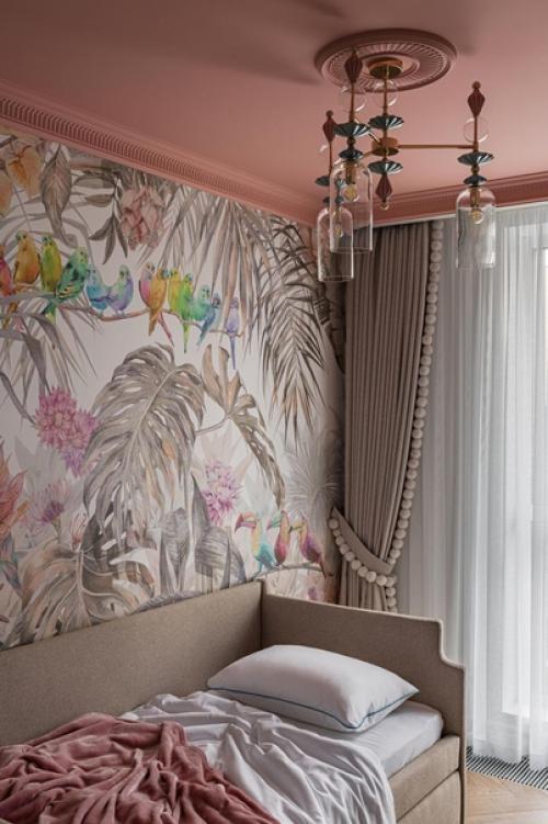 Реализованный интерьер квартиры, площадью 73 кв. 03