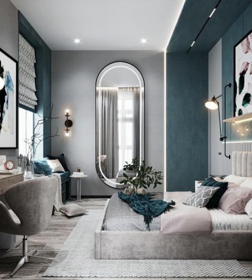 Дизайн - проект этой квартиры в новой боровой хочется рассматривать бесконечно - столько здесь интересных и необычных деталей. 03