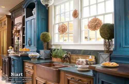 Сочетание цветов в интерьере кухни - 6 примеров. 02