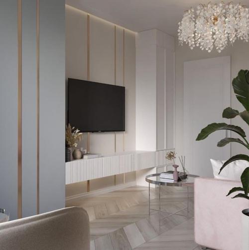 Красивое оформление интерьера. 08