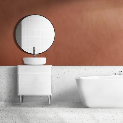 Отделка ванной комнаты: топ - 3 вида материалов. 04