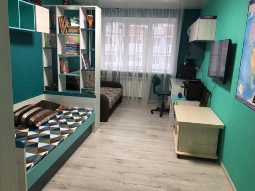 Наконец - то закончили ремонт двух детских комнат. 05