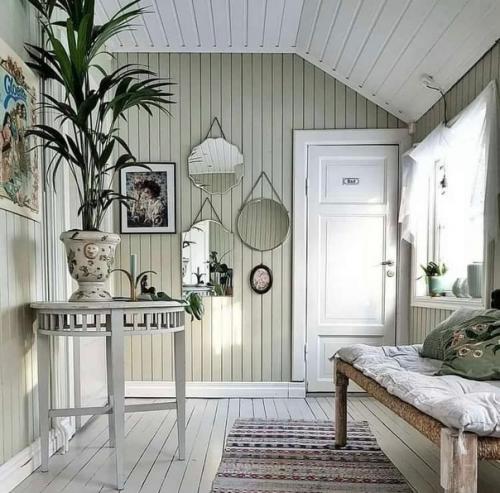 Кто сказал, что наша дачная вагонка не модная? 08