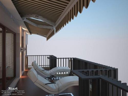 Апартаменты с террасой. 05