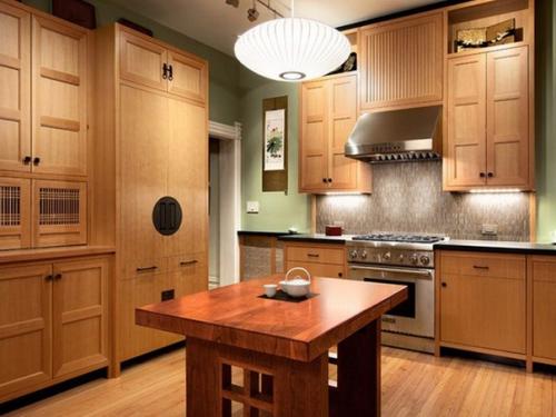 Японский стиль в оформлении кухни. 04