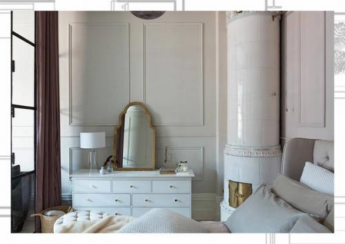 Общая площадь этой квартиры в Стокгольме не очень большая, всего 64 кв. 06