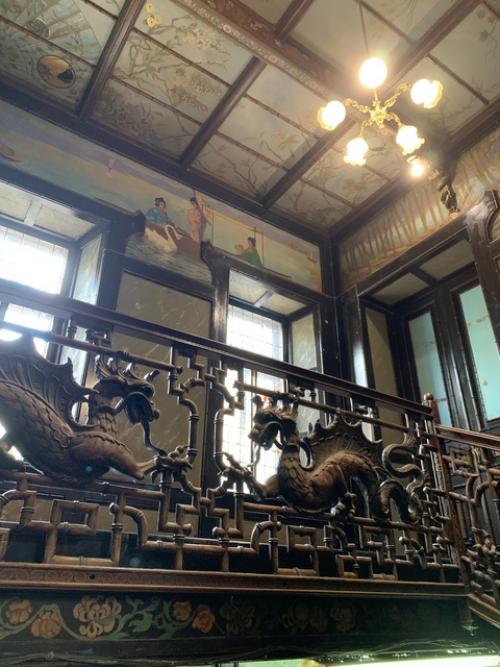 Дом ушковой.  Самый красивый дом Казани, свадебный подарок студента в 2500 кв м, дошедший до нас нетронутым из 1906 года. 07