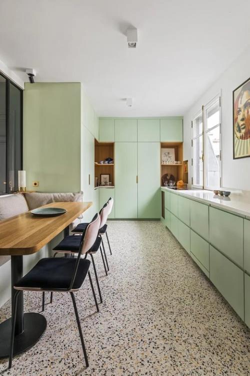 Мятно - зеленый, пудрово - розовый, жемчужно-серый, небесно-голубой …. 01