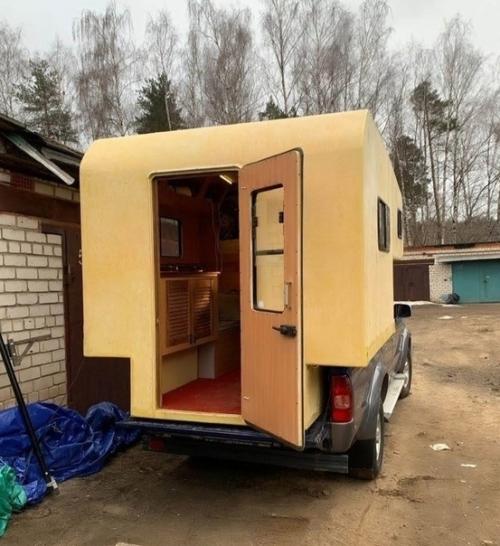 Самодельный домик на колесах. 01