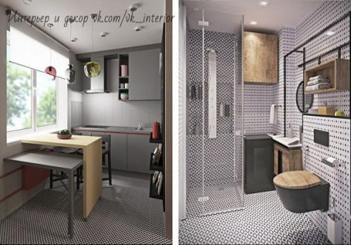 Однокомнатная квартира 40 кв. 03