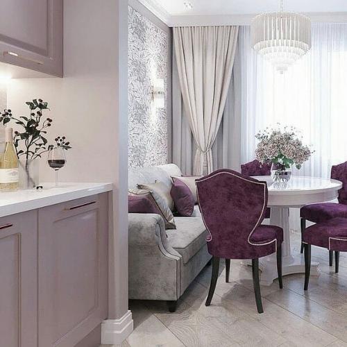 Очень понравился дизайн кухни. 01