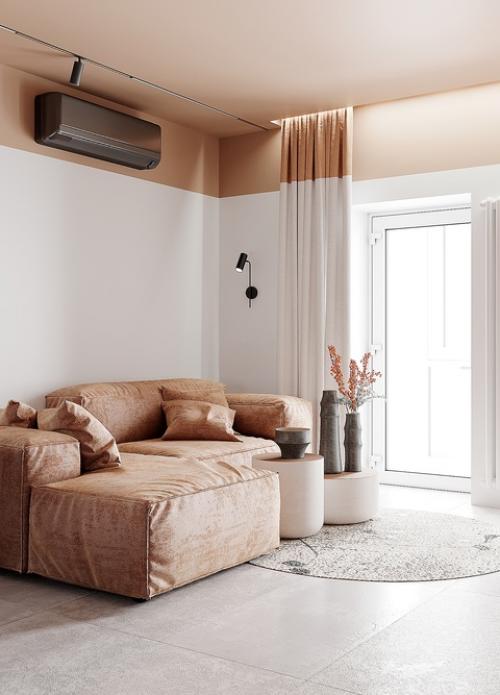 Проект квартиры - студии 29 м 2 (34 м 2 с балконом. 06