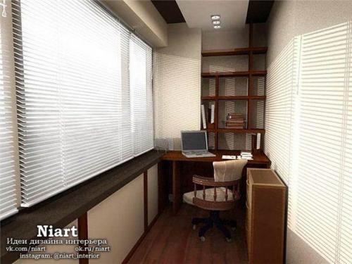 Дизайн балкона - несколько идей и правил интерьера. 04