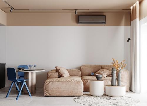 Проект квартиры - студии 29 м 2 (34 м 2 с балконом. 01