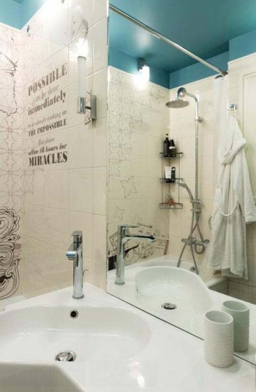 Солнце круглый год на 23-х метрах московской квартиры - студии. 08