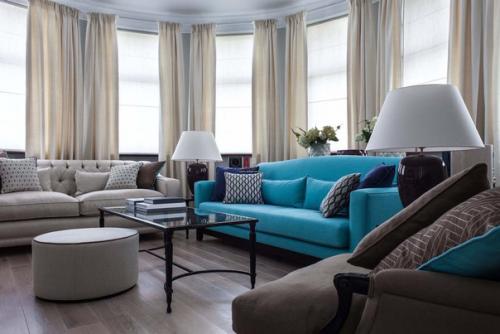 Гостиные в стиле эклектика! 07