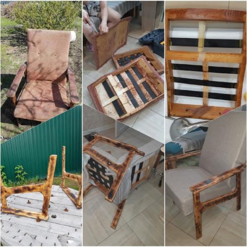 Реставрация мебели своими руками - кропотливый труд. 01