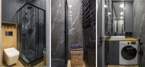 Современный интерьер квартиры - студии площадью 30 кв. 09