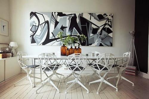 Дизайн.  Граффити в интерьере. 02