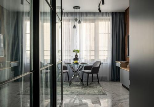 Современный интерьер квартиры - студии площадью 30 кв. 08