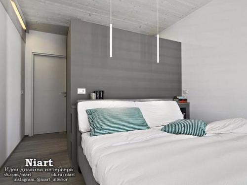Интерьер спальни в стиле минимализм. 08