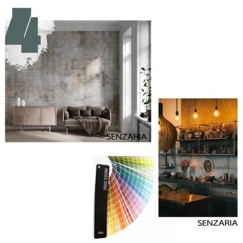 7 правил гармоничной композиции в акцентных стенах. 03