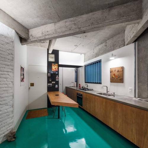 Квартира с Плавающей мебелью в Сан-паулу, Бразилия. 06