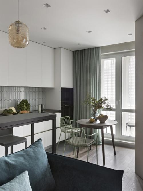 Интерьер 1-комнатной квартиры 41, 5 кв. 01