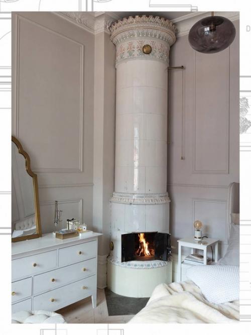 Общая площадь этой квартиры в Стокгольме не очень большая, всего 64 кв. 07