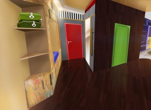 Дипломный проект. Разработка Интерьера Квартиры в Стиле Поп-арт. 06