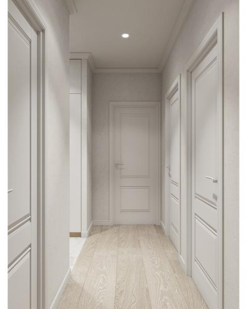 Дизайн проект просторной двушки с нестандартной планировкой. 06