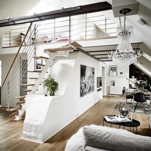 Идеи для квартир/домов с высокими потолками: 01