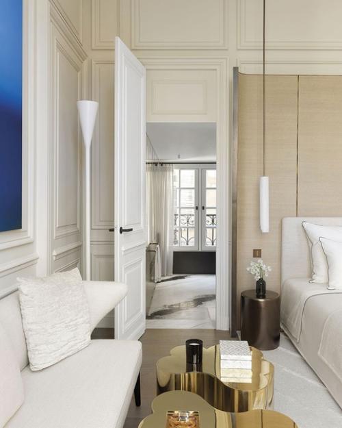 Интерьер квартиры на острове сен - Луи рядом с Нотр - дам - де - пари, отреставрировал французский дизайнер Дамьен ланглуа - мерина. 01