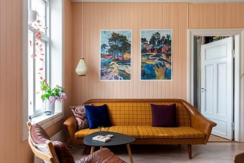 В этой квартире в Осло, помимо интересных цветовых решений, есть что подсмотреть. 02