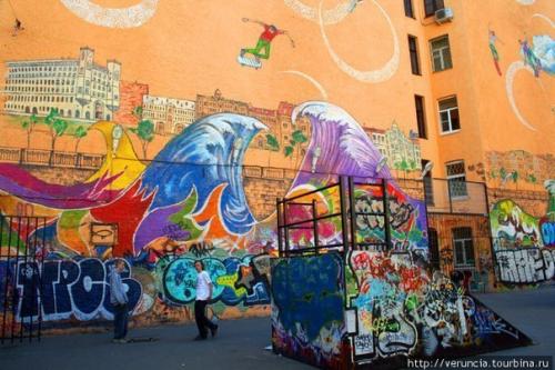 Интересный маршрут вокруг метро Спортивная. 05