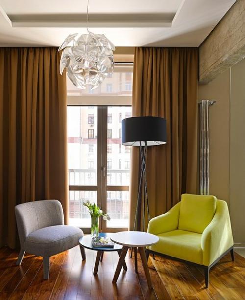 Интерьер квартиры площадью 34 кв. 05