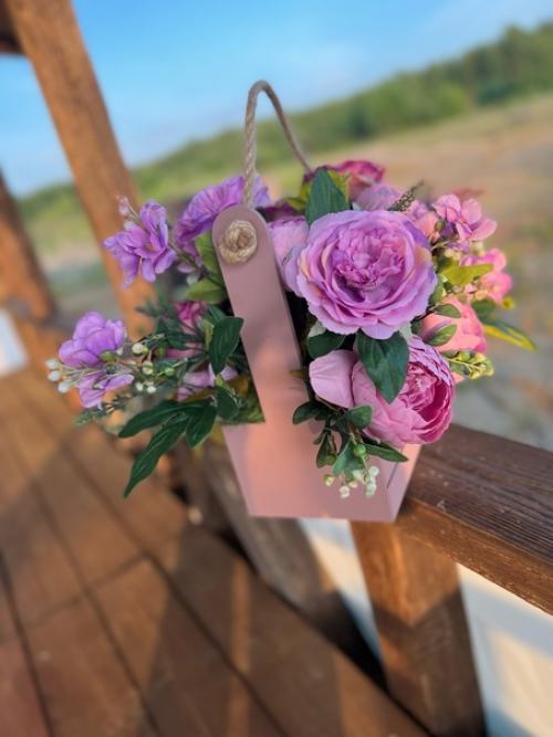 Новогодние композиции были моим первым опытом в сфере Hand Made (звери и птицы из фетра не в счёт. 07