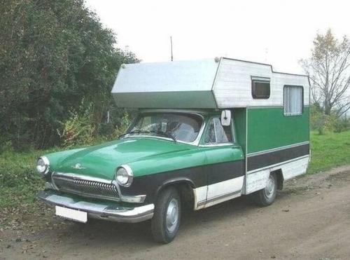 Самодельный автодом на базе Волги из чехии. 04