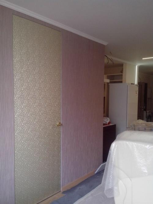 Ремонт двухкомнатной квартиры с использованием led освещения, в проемах дверей и на потолке. 03