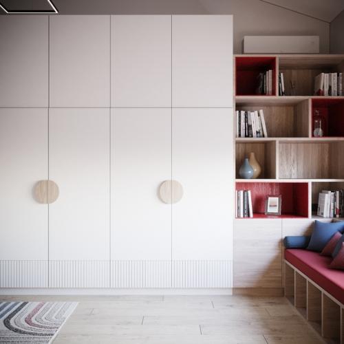 Детская комната всегда по стилю от основной части дома отличается. 04