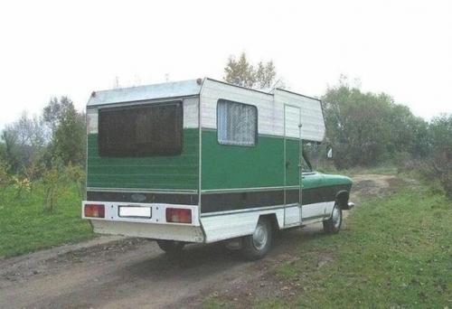 Самодельный автодом на базе Волги из чехии. 02